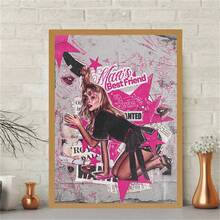 1pc Music Album Cover Poster - Music Art Printed Flat Design, Suitable For Room Decoration - Multicolor - View 1
