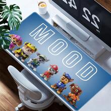 1pc  Cartoon Gaming Mouse Pad - Vibrant Animated Pups In Various Fun Scenes, Durable Large Desk Mat For PC & Keyboard, Ideal For Gamers, Kids' Room & Office Decor, Mouse Pads For Desk