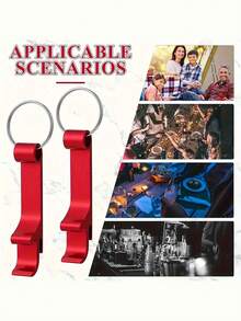 1/10 piezas Abrebotellas personalizado con llavero, personalizable con nombre/logotipo/texto, con temática navideña a granel para recuerdos de fiesta, regalos corporativos, decoraciones de boda y Año Nuevo, de acero inoxidable duradero y fácil de limpiar - Adecuado para eventos promocionales, fiestas navideñas y recuerdos para invitados