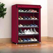 1pc Multi-layer Shoes Storage Rack - Black - View 3
