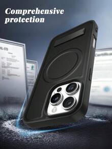 适用于 17 Pro Max 的支架手机壳，适用于 16 Pro Max/17 Air/17 Pro 的带支架手机壳，适用于 11 的支架手机壳，适用于 13 的可折叠支架酷炫手机壳，适用于 16E 的防震手机壳，适用于 Galaxy S25FE 的时尚支架手机壳，Galaxy A17/A07/A56/A16/A55 手机配件。 - 黑色 - 查看 4