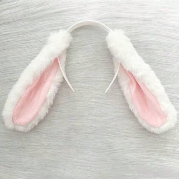 Floppy Ear Rabbit Headband Cosplay Poodle Dog Ear Tail Handmade Plush Hair Hoop - Stitch - Travel - Classroom Fidget - Mini Stuff Bath - Christmas Stationery Stress Ball - Birthday Gift - Christmas Gift - Halloween Gift - Christmas Eve Gift - Perfect Gift - Gift - Games