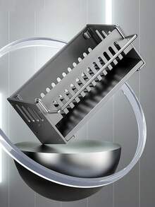 1pc Space-Saving Kitchen & Bathroom Sink Organizer - Durable, Easy-Clean Storage Rack For Sponges, Brushes, And Dish Cloths - Stand-Alone Design With Rod For Hanging, Space Efficient Organizer|Modern Kitchen Accessory Dish Rack