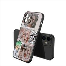 Ishigami Senkuu Dr Stone Cartoon Coque Phone Cover for Apple  16 11 Pro XS Max X XR 6 7 8 6S Plus + SE 2022 8+ Soft Case  Covercompatible with  17 Hülle, 17 pro Hülle, 17 promax Hülle - 6 - Übersicht 7