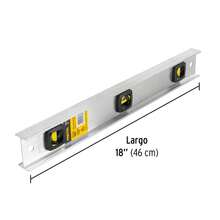 Nivel de 30cm, 36cm Y 45cm con cuerpo de Aluminio, Pretul - Gris - Ver 8
