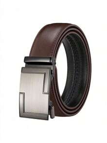 1 szt. 2024 Nowy klasyczny męski pasek biznesowy, pasek ze stopu z automatyczną klamrą i prawdziwej skóry, wysokiej jakości markowy pasek do garnituru dla mężczyzn, prezent dla chłopaka, formalny strój na jesień, akcesoria na Halloween, jesienno-zimowe, odpowiedni dla nastolatków, młodzieży, mężczyzn, na co dzień, na zewnątrz, do uprawiania sportu, na wakacje, na ukończenie szkoły, na urodziny, na co dzień - Wielokolorowe - Zobacz 14