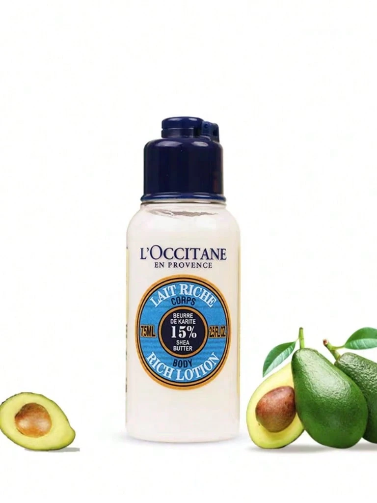 L'Occitane ​​Travel-Size Shea Butter Body Lotion75ml/2.54ozLong-Lasting Fragrance​ Moisturizing And Nourishing