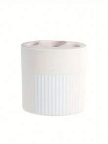 حامل منظم لفرشاة الأسنان ومعجون الأسنان بفتحات، رف تخزين فرشاة قابل للإزالة، اكسسوارات حمام، تخزين وتنظيم الحمام، ديكور منزلي للحمام، ديكور الخريف، عودة إلى المدرسة - متعدد الألوان - مشاهدة 14