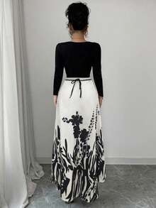 Women Long Dresses - White - View 3