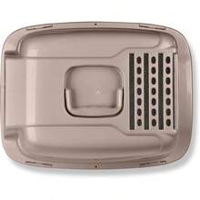 Pets - Sartn para Gatos con Control de olores con Puerta de Olor, con Capucha, Color Beige, CP66 - Grande - Ver 7