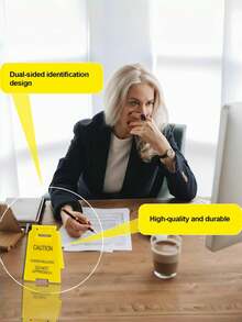 لافتة تحذير مكتب - لافتات تحذير مكتبية مضحكة للزملاء والموظفين والمديرين، لافتات تحذير خفيفة الوزن وقوية لمساحة العمل وديكورات المكتب