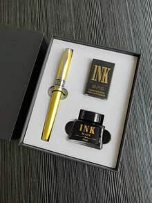 [Custom] Provide 1pc High Quality Custom, High-Quality Heavy Metal Feel, 0.5 Tip Steel Pen, With 1pc Gift Box Pocket Clip - Smooth Writing, Refillable Medium Nib, Comes With 2pcs Refills, Elegant Gift Box, Personalized Business Gift - Unique, Thoughtful Pen Gift Set For Coworkers, Friends, Family, Christmas, Back To School, Graduation, Father's Day, Thanksgiving, Valentine's Day, Mother's Day, Teacher's Day - Multicolor - View 39