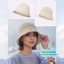 Women's Straw Sun Hat - Wide Brim, Breathable Beige And Khaki, Adjustable Foldable Design For Travel, Beach, Outdoor, All Season Lightweight Unisex (Hand Wash), Summer Sun Protection Hat, Collapsible Sun Visor, Essential For Women In Summer, Durable Outdoor Construction Material