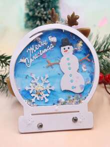 Christmas + 1 Set Of Metal Cutting Knife Mold, Christmas Snowman Cutting Mold, DIY Paper Card Craft, Carbon Steel Mold For Cutting And Pasting Thin Sheets, Greeting Card Craft Decoration, Decorative Embossing, And Home Project Making Tools