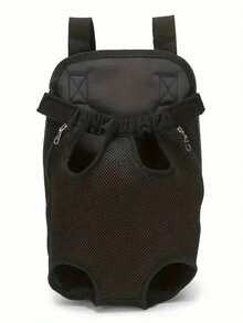 宠物背带前胸猫背包，透气网眼便携包，适合中小型猫狗外出狗狗用品宠物猫背带，外出便携配件，胸包，猫咪单肩包，透气猫咪散步包，旅行必需品旅行配件 - 彩色 - 查看 12