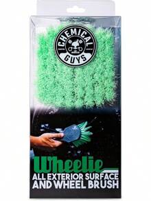 Cepillo Wheelie All Verde Apto para Ruedas y Exteriores Vehículo - Caballito - Ver 1