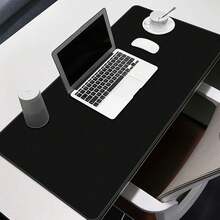 Retoo Alfombrilla de ratón para juegos x 50, antideslizante, alfombrilla de escritorio, tamaño, mejora la precisión y la velocidad XXL, color negro, superficie especial, alfombrilla - 1 - Ver 1