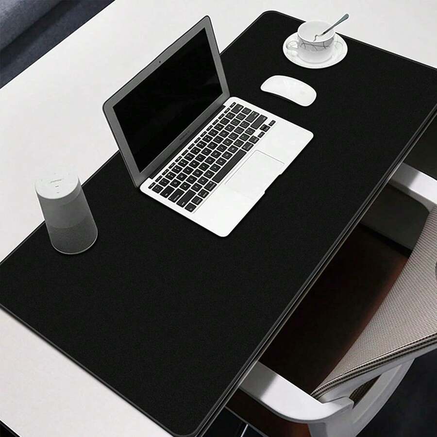 Retoo Alfombrilla de ratón para juegos x 50, antideslizante, alfombrilla de escritorio, tamaño, mejora la precisión y la velocidad XXL, color negro, superficie especial, alfombrilla - 1 - Ver 1