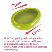 1 pieza/4 piezas Caja de almacenamiento de frutas, contenedores de almacenamiento de silicona para frutas, Conservador de aguacate para refrigerador, Recipientes de almacenamiento reutilizables para refrigerador, Conservadores de cebolla, Almacenamiento de frutas y verduras para cebolla, tomate, limón, patatas, Soporte reutilizable para almacenamiento de alimentos, Vainas de estiramiento frescas para conservador de alimentos