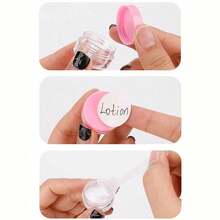 20/10/5/1pc 5g Travel Bottle, Travel Container Suitable For Face Cream, Leak Proof Reusable Travel Accessories, Lotion Cosmetics Bottle With Cover, Suitable For Body Cream - Pink - View 5