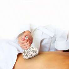 1个泰国纯艾球 SPA艾草温热针灸球 美容院艾灸热敷黑球保健中心艾灸温热针灸袋 星期五 - 彩色 - 查看 5