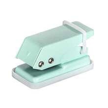 1pc Mini Single Hole Punch, 6mm Circle Holes, Small Tiny Hole Punch With Non-Slip Removable Base & Lock, For Journaling Crafts Scrapbooks Paper Card,Back To School,School Supplies