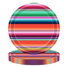 Vajilla desechable a rayas, platos, mantel, vasos, platos, cuchillo, cuchara, tenedor, suministros para baby shower, cumpleaños, picnic