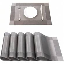 Manteles Individuales para, Tapete de Mesa Antideslizante, Resistente al Calor, Fácil de Limpiar, Lavable, Práctico y Decorativo para el Hogar, Restaurante, Hotel etc. - Navidad - Ver 8