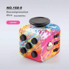 1 cái Xúc xắc giảm căng thẳng Tay cầm Khối xúc xắc ma thuật, Đồ chơi Fidget Khối đồ chơi Đồ chơi cảm giác với 6 chức năng khác nhau Đồ chơi giảm căng thẳng lo âu Giết thời gian Đồ chơi ngón tay Đồ chơi văn phòng lớp học Quà tặng cho người lớn (Màu sắc) - Nhiều màu - Xem 3