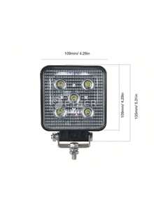 1 đèn làm việc LED chống nước IP67, đèn làm việc độ sáng cao, đèn làm việc LED công suất cao chịu tải nặng - Nhiều màu - Xem 7