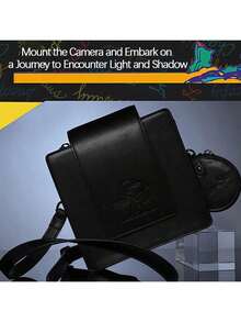 FujiFilm Cameră instantanee de format lat WIDE EVO cu imprimare wireless Bluetooth pentru telefonul mobil, moduri duale de fotografiere, ieșire instantanee HD, performanță portabilă acasă și o cutie cadou în ediție limitată aniversară de 75 de ani a Snoopy.