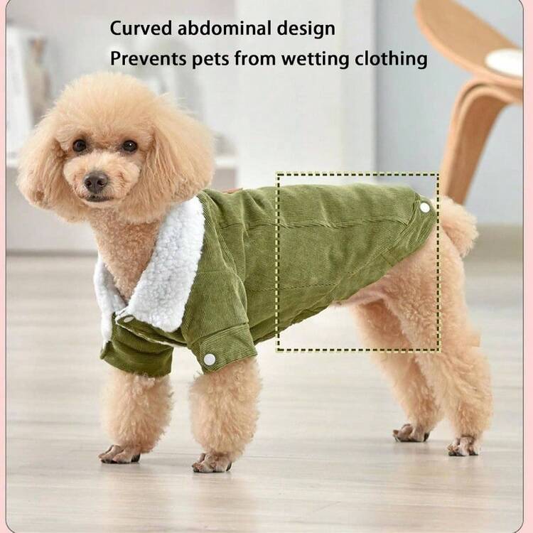 Pet Cold Weather Coats - 粉紅色+L - 查看 5