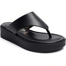 Vizzano Women's Flat Platform Clog 6492-319 Padded - 黑色 - 查看 7