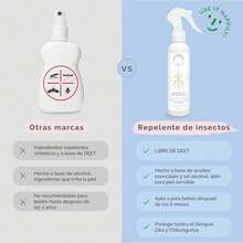 ¡OH!GANICS Repelente de Insectos con Ingredientes Naturales en Spray para Bebés y toda la Familia 60 ml - 1 - Ver 3