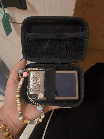 Portable Digital Camera Case, Compact Design, Waterproof Material, Perfect For Outdoor Photography Enthusiasts And Travelers, Charger Bag, Office Essential Digital Bag, Cable Camera Bag, Electronic Data Cable Organizer, Storage Power Bank Cover, Wallet Travel Camera Bag, Waterproof Lightweight Large Capacity Portable Accessory - Box Only Digital Camera Accessories