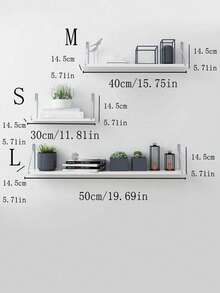 1 pieza Estante flotante para decoración de pared, estante de pared de madera rústica para dormitorio, estante de granja para baño, estante colgante para almacenamiento, unidad de estantería montada en la pared, estante colgante para plantas