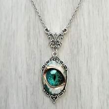 1pc Elegant Vintage Pendant Necklace, Suitable As Gift For Friends