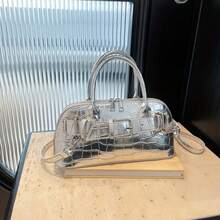 Borsa a Tracolla da Donna, Stile Dolce Fresco Piccante Ragazza con Cintura Decorata con Motivo Leopardo Serpente Coccodrillo, Borsa a Spalla Multiuso per Pendolarismo Shopping Stoccaggio Vari Piccola Borsa Quadrata, Borsa Baguette alla Moda