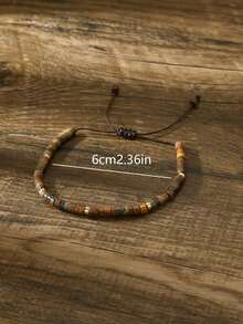 Inspirational Gifts Bracelets For Women Healing Natural Stone Bracelets - Get Well Soon Gifts For Women Best Friends Sister Girls - Life Is Tough But So Are You Bracelet - Đá Jasper A-d - Được trân trọng - Xem 6