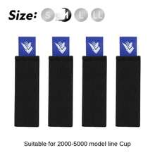 4pcs/Set Fishing Spool Belt Fishing Reel Elastic Spinning Wheel Protection Belt Band Pole Holder Fastener Fish Tackle Tool