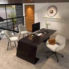 Adjustable Task Chair, Swivel Office Chair With Ergonomic Backrest Upholstery, Beige