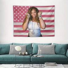 SLKIRGHX Tapestry Latto Flag Wall Hanging  Art Home Decorations - Durable & Lightweight Washable For Living Room   Bedroom  Festival Gift  Dorm Decor Flags Poster - 彩色 - 查看 2