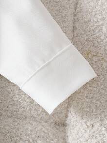 2 buc. Bluză 2 în 1 cu guler polo, casual, cu mânecă lungă și pantaloni tricotați Jacquard, drăguță și elegantă, pentru bebeluși, fetițe