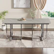 Mesas de comedor - Gris - Ver 9