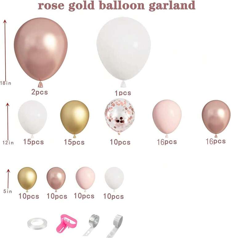 Decorative Balloons - Vàng đen - Xem 10