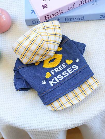 PETCIRCLE 1pc Pet Clothes, Cute & Stylish Outfit For Small Dogs & Puppies, Comfortable Outerwear