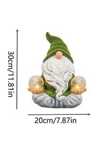 1PC Christmas Room Decor, Home Decor Cartoon Garden Gnome Decor Wall Sticker Faceless Old Man Window Sticker