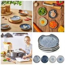 Graduated Bowl - Blue and White. - View 1