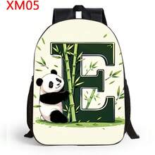 Cartoon Panda Backpack, Cute Minimalist Backpack, Lightweight 12-Inch Single Layer Backpack, Unisex Casual Daypack, Portable Travel Bag