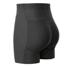 Butt Lifting And Enhancement Panties Shorts With Butt Padding, High Waist Shaping - Negro - Ver 7